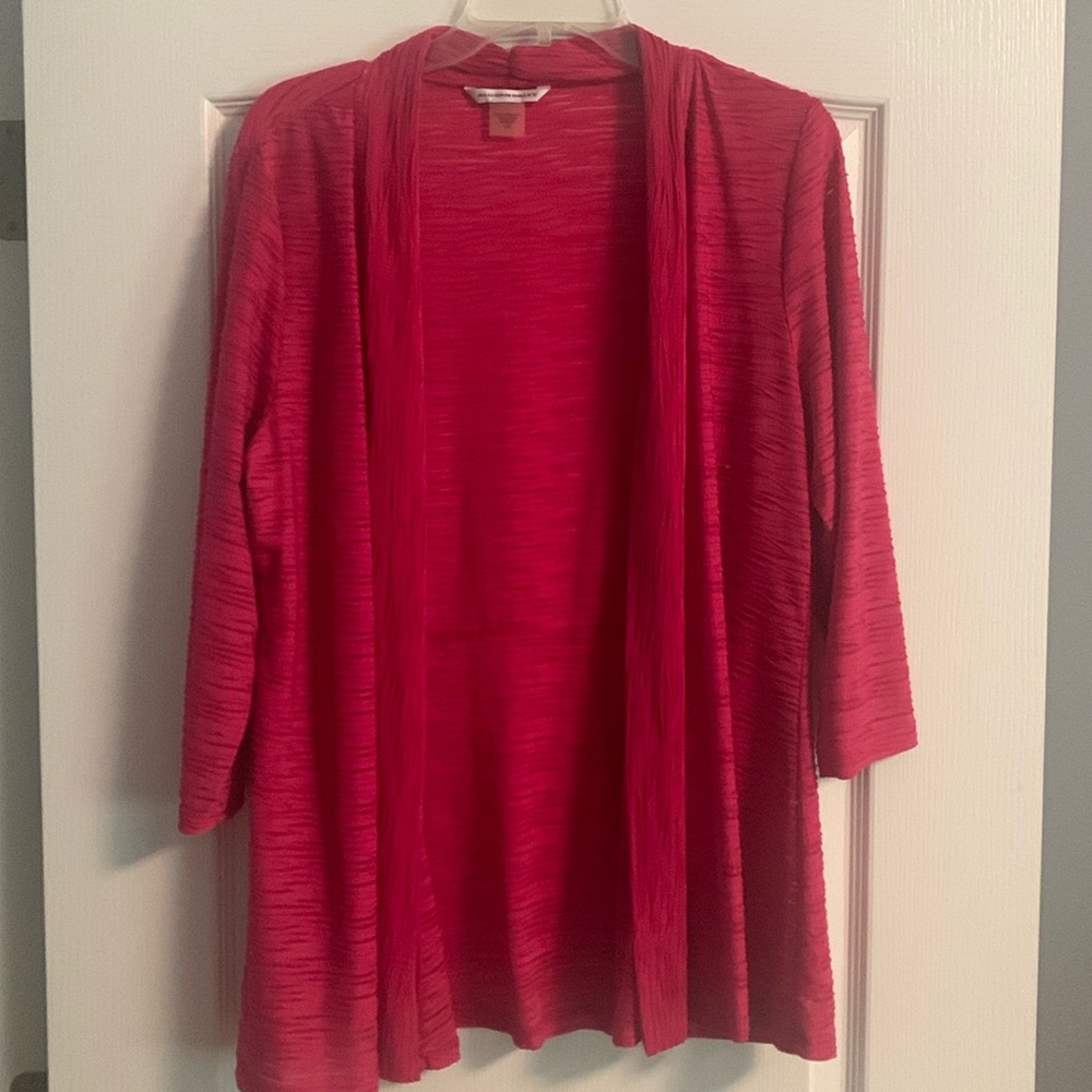 Allison Daley pink cardigan